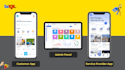 develop home services app, service provider, plumber, electrician, urban company