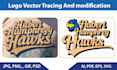 do convert your logo, object and artwork vector tracing