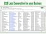 do targeted b2b lead generation and email list building