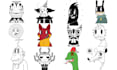 draw a character half body like a 30s cartoon or cuphead