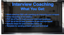 conduct a 60 minute practice job interview with coaching