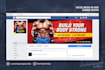 design instagram, facebook, linkedin business banners