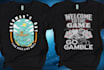 do typography and vintage t shirt design