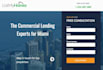 create modern landing page design