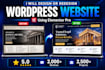 design or redesign wordpress website  using elementor pro