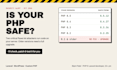 patch the php2shell PHP vulnerability and upgrade PHP