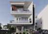 3d model render house exterior architecture landscape design