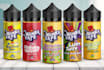 do vape e liquid bottle label and packaging design