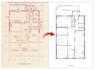convert sketches into professional architectural drawing