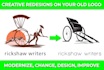 redesign, modernize, change your logo