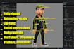 create a custom adobe character animator puppet with full rigging