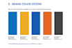 design a professional full company brand guide