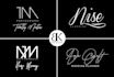 create amazing signature logo