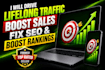 setup your sitemap, webmaster and analytics to boost your rankings