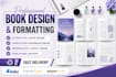 do amazon KDP book formatting, paperback and ebook kindle formatting