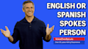 be your professional english or spanish video presenter