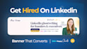design linkedin banner for ceo, founders, professionals