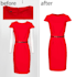 wrinkle remove,ghost mannequin image manipulation,neck joint