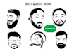 create stylish face logo quickly