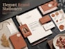 create business card design, letterhead and stationery