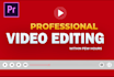 do professional video editing
