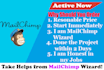 create mailchimp autoresponder, campaigns and web forms