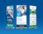 design a roll up banner