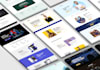 build and design a modern HTML landing page