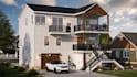 create 3d modeling architecture and sketchup 3d model
