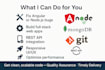 develop and fix angular and node js web applications