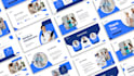 design custom branded powerpoint business presentation template master slide dec