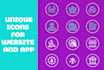 design flat icon for your web, mobile app and product