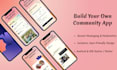 develop a mobile app with chat, maps, auth, and push