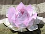 create a custom origami lotus flower with your text