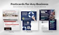 design a professional postcard for print and direct mail