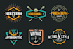 design professional retro vintage logo