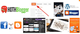 create blogger auto blogging website and earning website