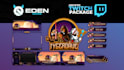 design full overlay package with alerts and transition for kick twitch