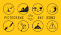 design pictograms, icons and illustrations