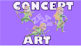 create character desings and conceptual art
