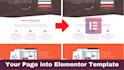 clone any web page into elementor template