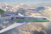 put your logo on a luxury business jet airplane video