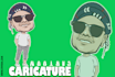 draw a funny caricature from your photo