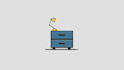 create clean icon animation