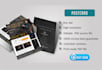 do professional business card or physical card with qr code