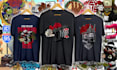 create a custom illustrated t shirt design for you