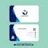 design business card with two concepts