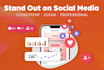 design a pro social media kit for your brand presence