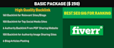 do quality SEO backlinks to rank website on google 1st page