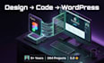 convert figma to pixel perfect custom wordpress website